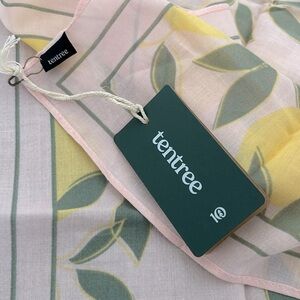 Tentree - Pink and‎ Yellow Lemon Print Bandana